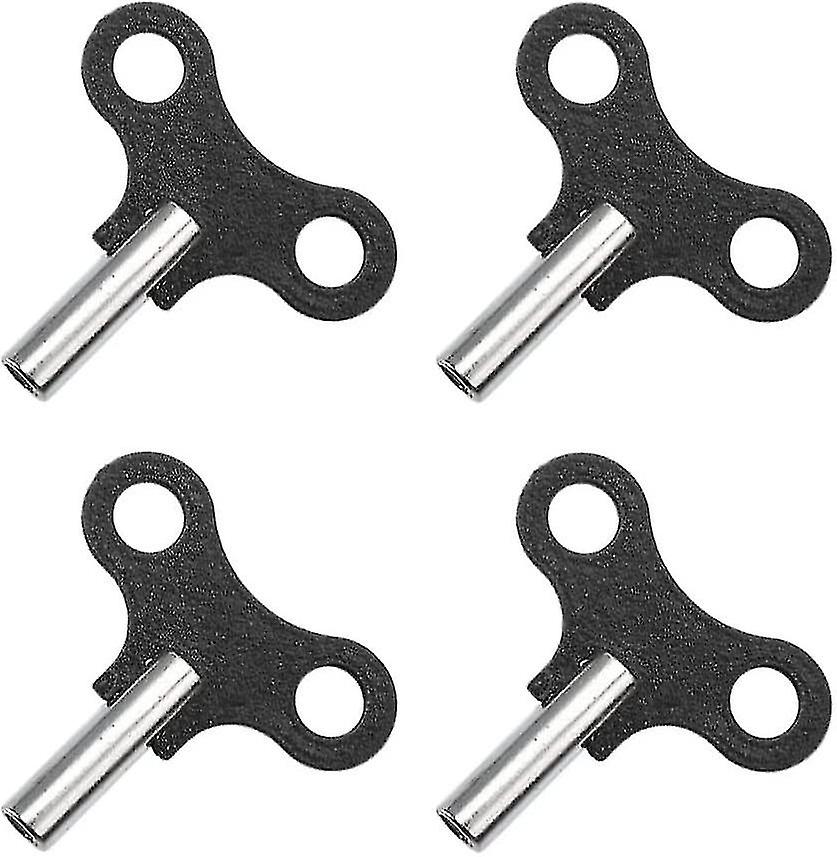 Wind Up Clock Key. Mechanical Clock Key Universal Clock Key Winding Tool (black) (4pcs) A-YUHAO