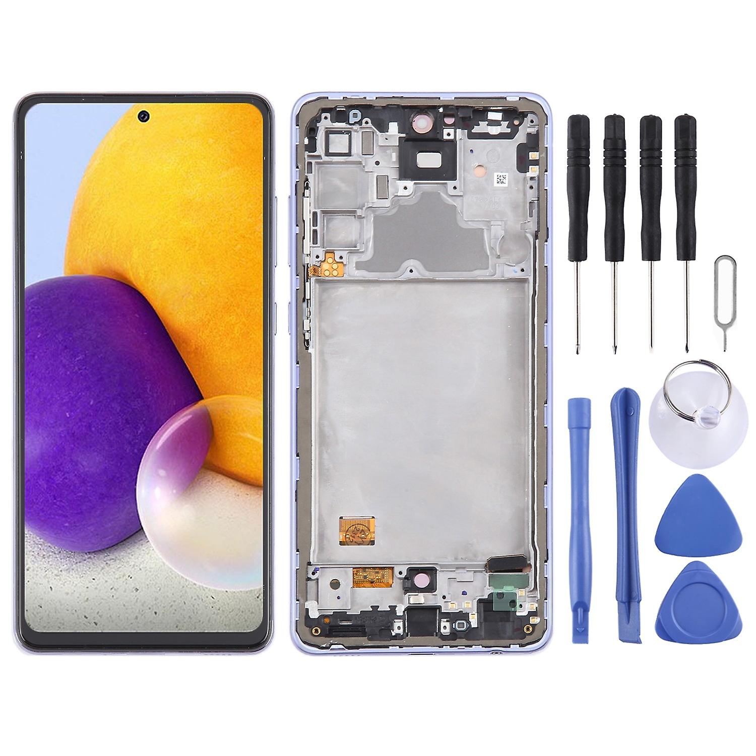 For Samsung Galaxy A72 4G 6.43 inch Original LCD Screen with Frame
