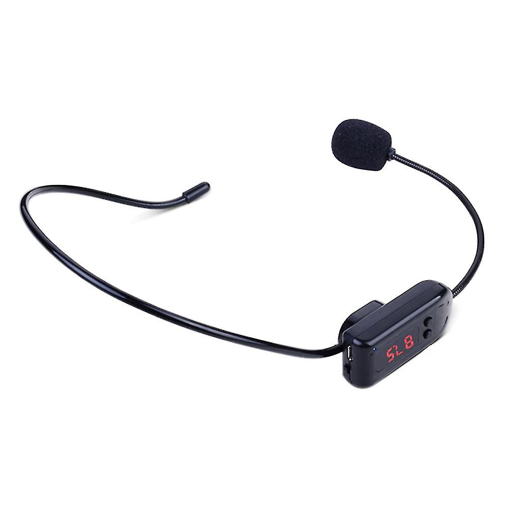 Portable Fm Wireless Microphone Headset Operation More Easy And Convenient
