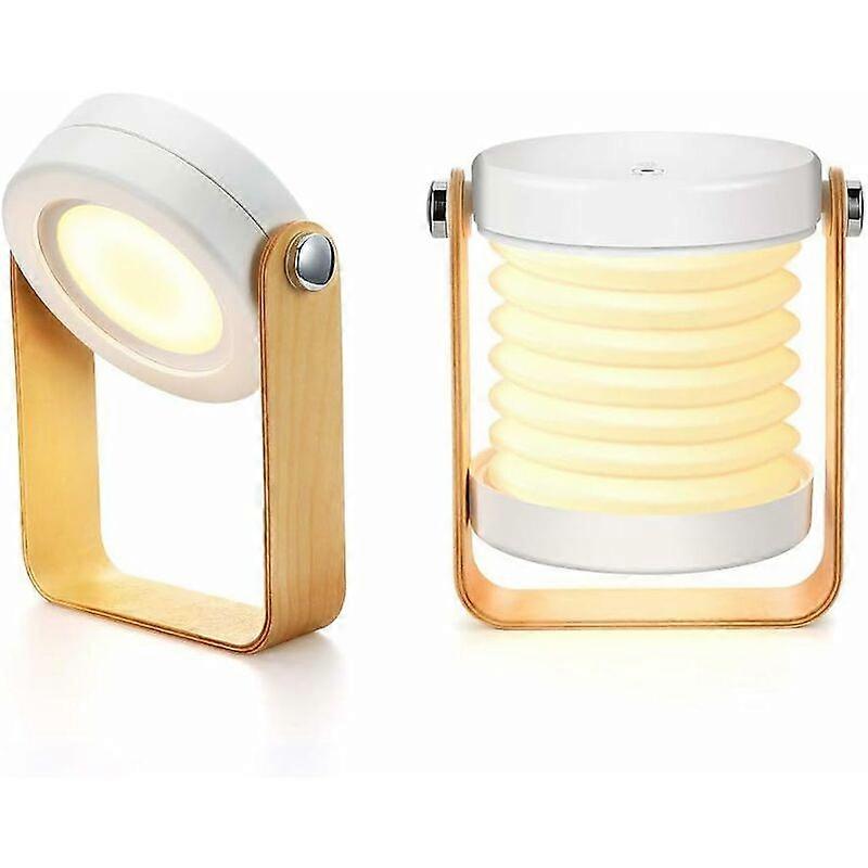 Dimmable bedside lamp Touch Light, Portable bedside lamp with portable bedside table Safe Night Light