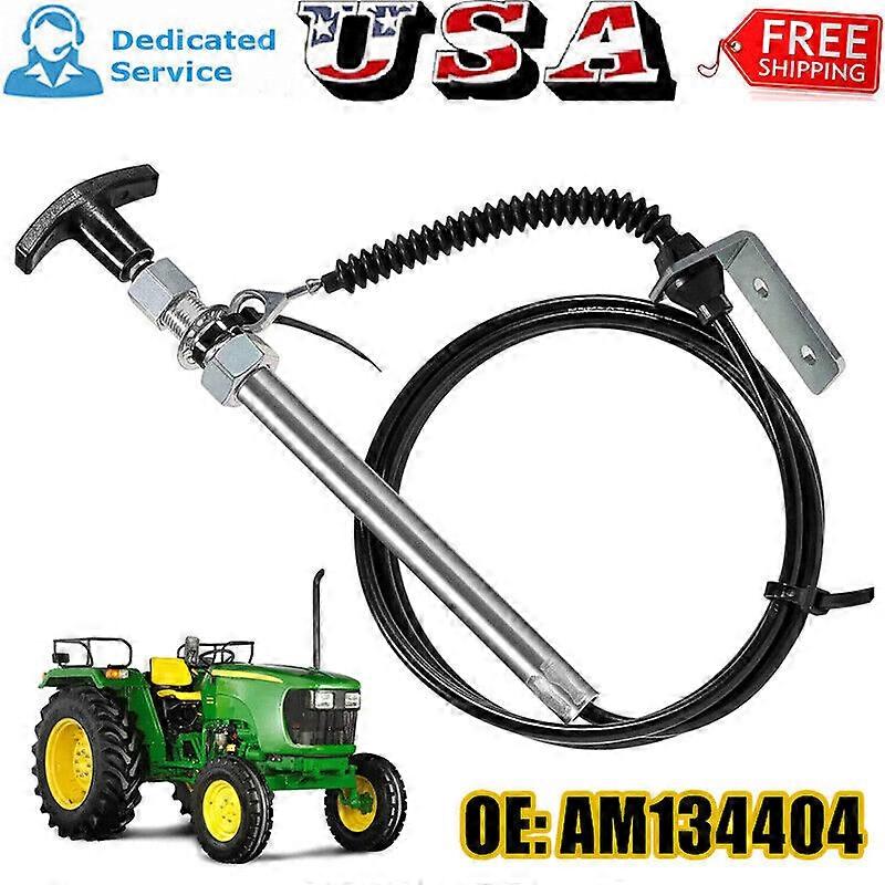Spout Control Input Cable For John Deere Chute Deflector Cable Replace AM134404 w12507349
