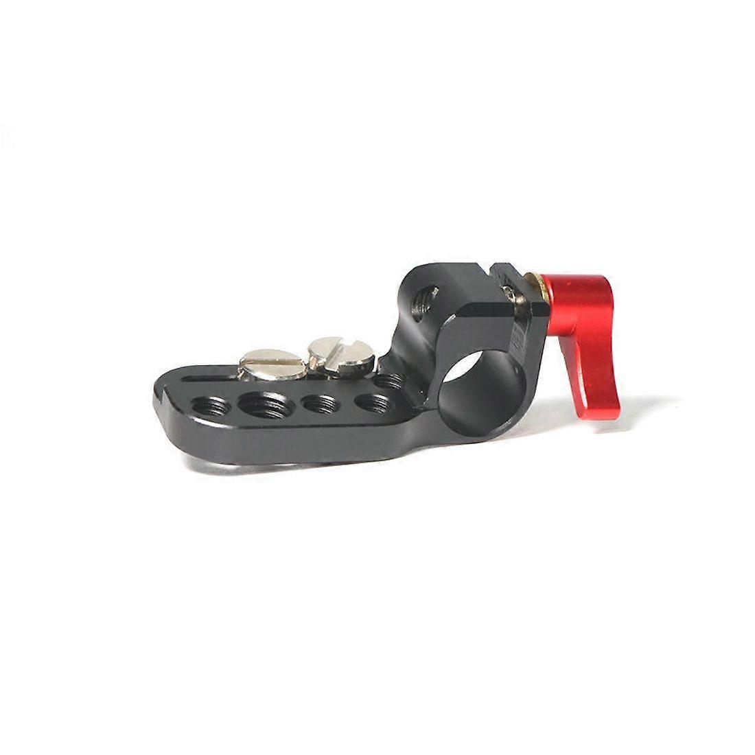 Rail Clamp Mount Adapter for Top Handle DSLR Camera Single Hole Handle Screw Extension Cheese 15mm 1/4\