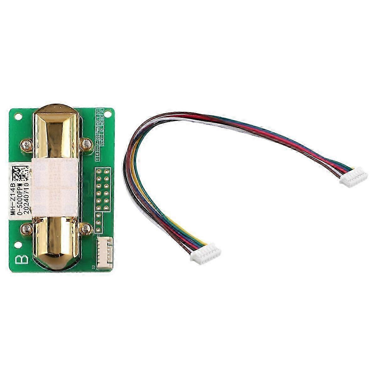 -Z14B NDIR Infrarot-CO2-Sensormodul Gassensor für CO2-Monitor 0-5000 ppm Z14 Serieller UART PWM-Ausgang