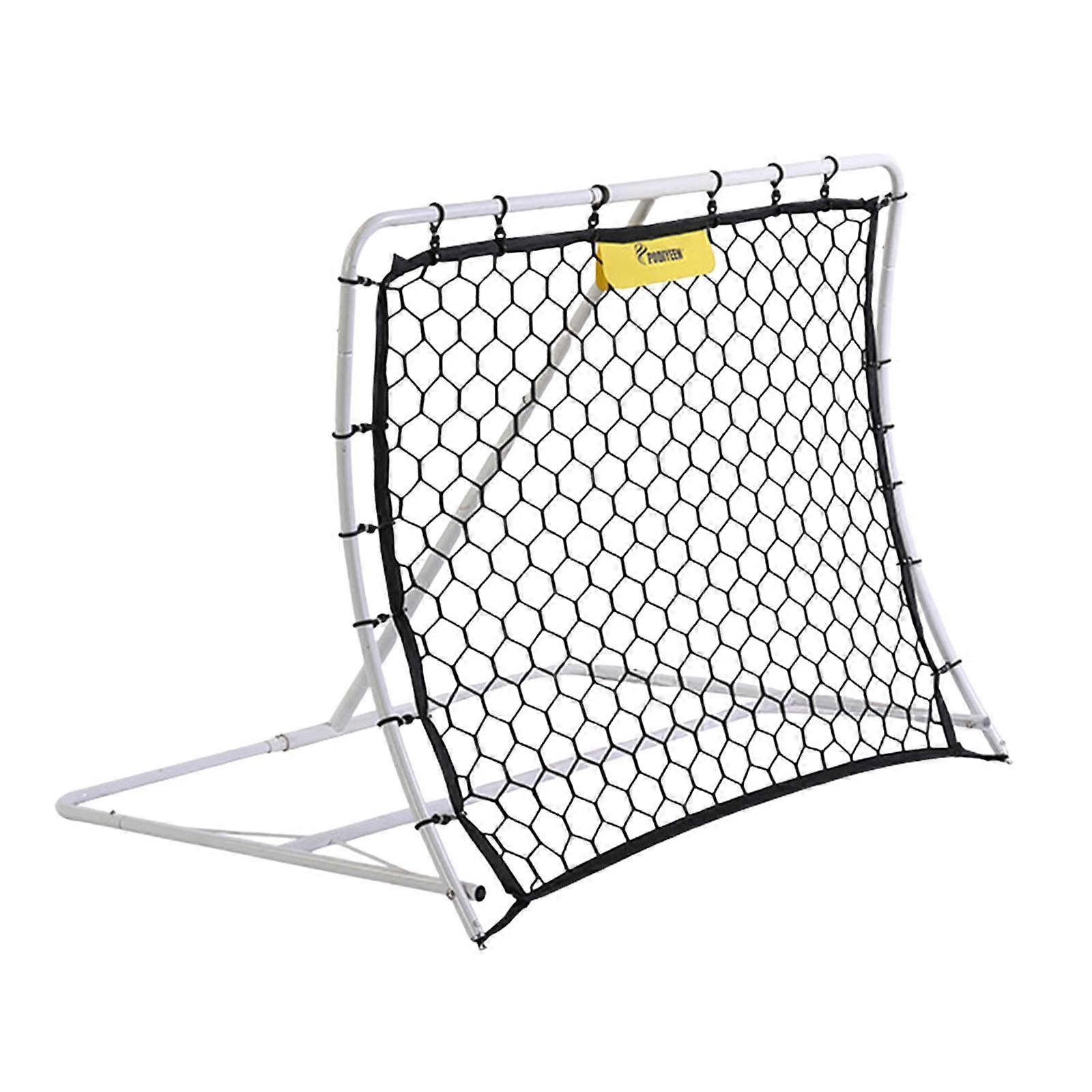 Soccer Rebounder Net Improving Skills Adjustable Angle Football Training Net