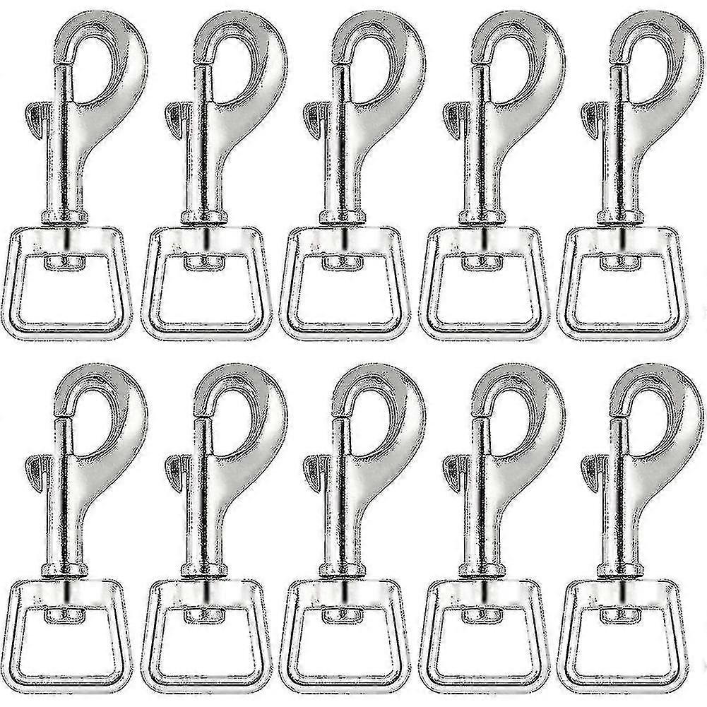 20pc snap άγκιστρα για τη σύνδεση λουριών σκυλιών, βαρέων καθηκόντων περιστρεφόμενο κούμπωμα μάτι βίδα πόρπη κλωστή συνδετήρα για Spr