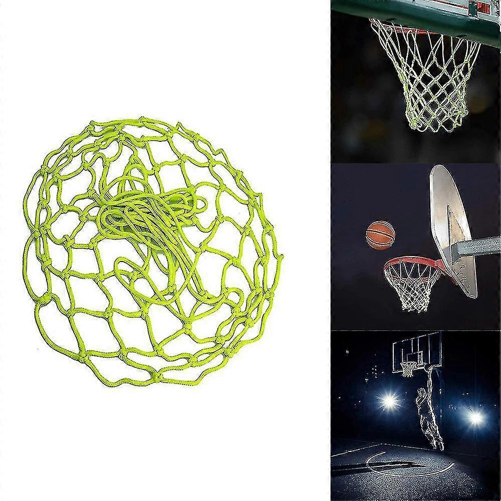 Glowing Light Shooting Training Luminous Basketball Net Backboard Ball Mesh Nylon Basketball Hoop Net