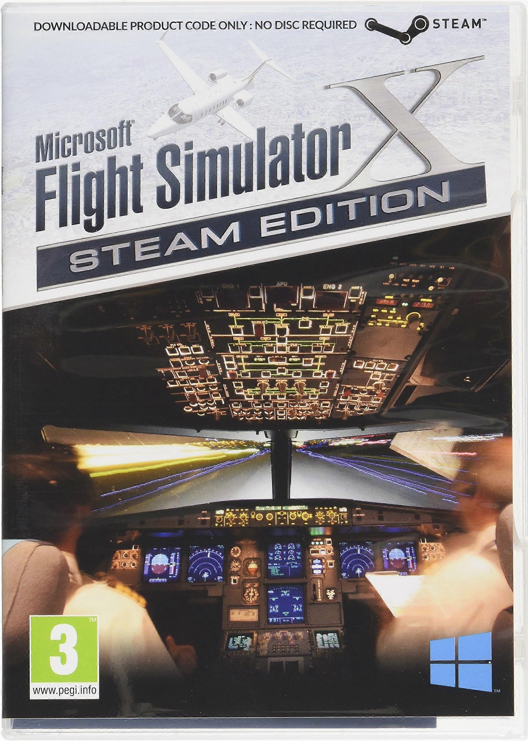 Microsoft Flight Simulator X Steam Edition (PC) - New & Sealed