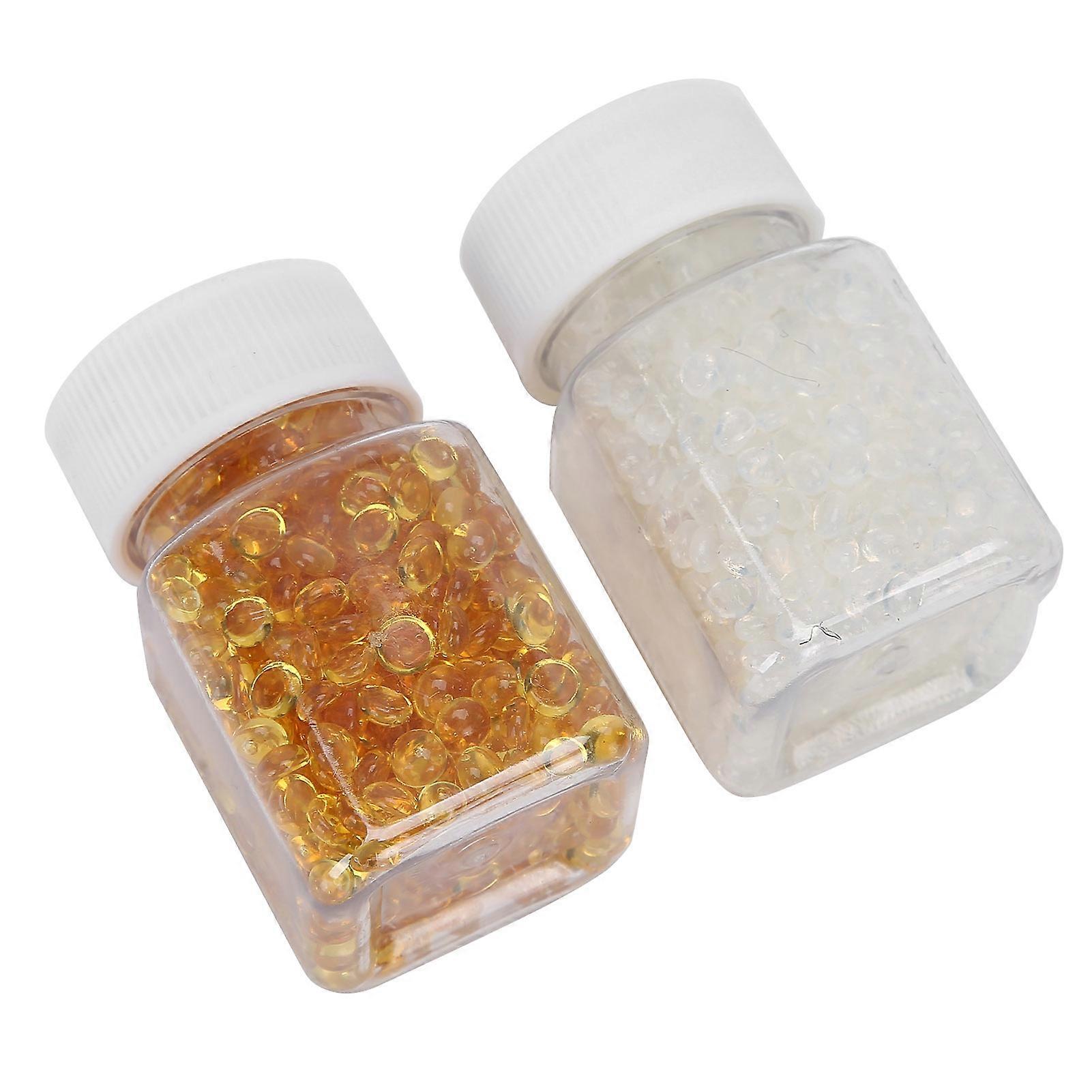 Hair Extension Keratin Granule Hot Fusions Extension Glue Bead Accessory 50g x 2 Bottles