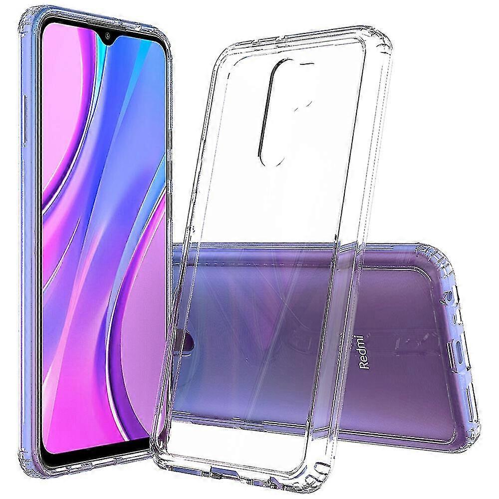 Compatible With Xiaomi Redmi 9 Clear Case Anti-scratch Shockproof Acrylic Tpu Transparent Phone Cover