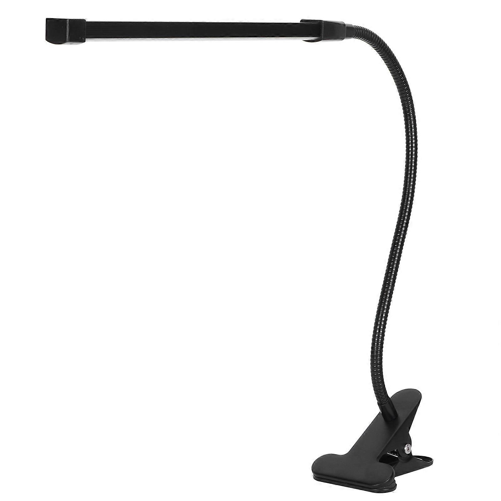 USB Powered LED Clip Light 3 Color Temperature Stepless Adjustable Reading Lights for Beds