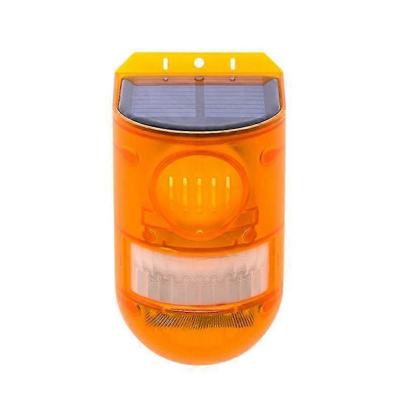 Ip65 Solar Light, Wireless Sensor, Detector Siren Alarm For Outdoor Garden