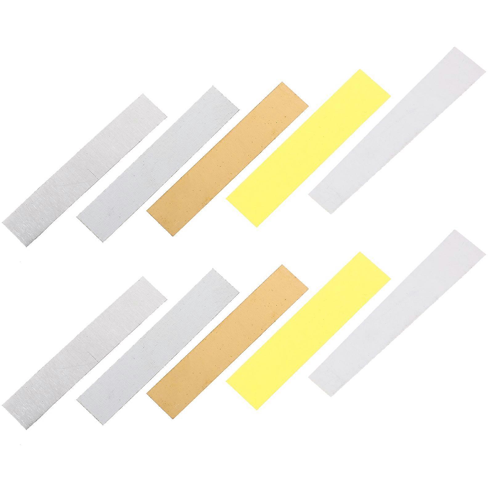 10 pcs Electroplating Electrode Strips Plating Electrode Strips Small Electrode Strips