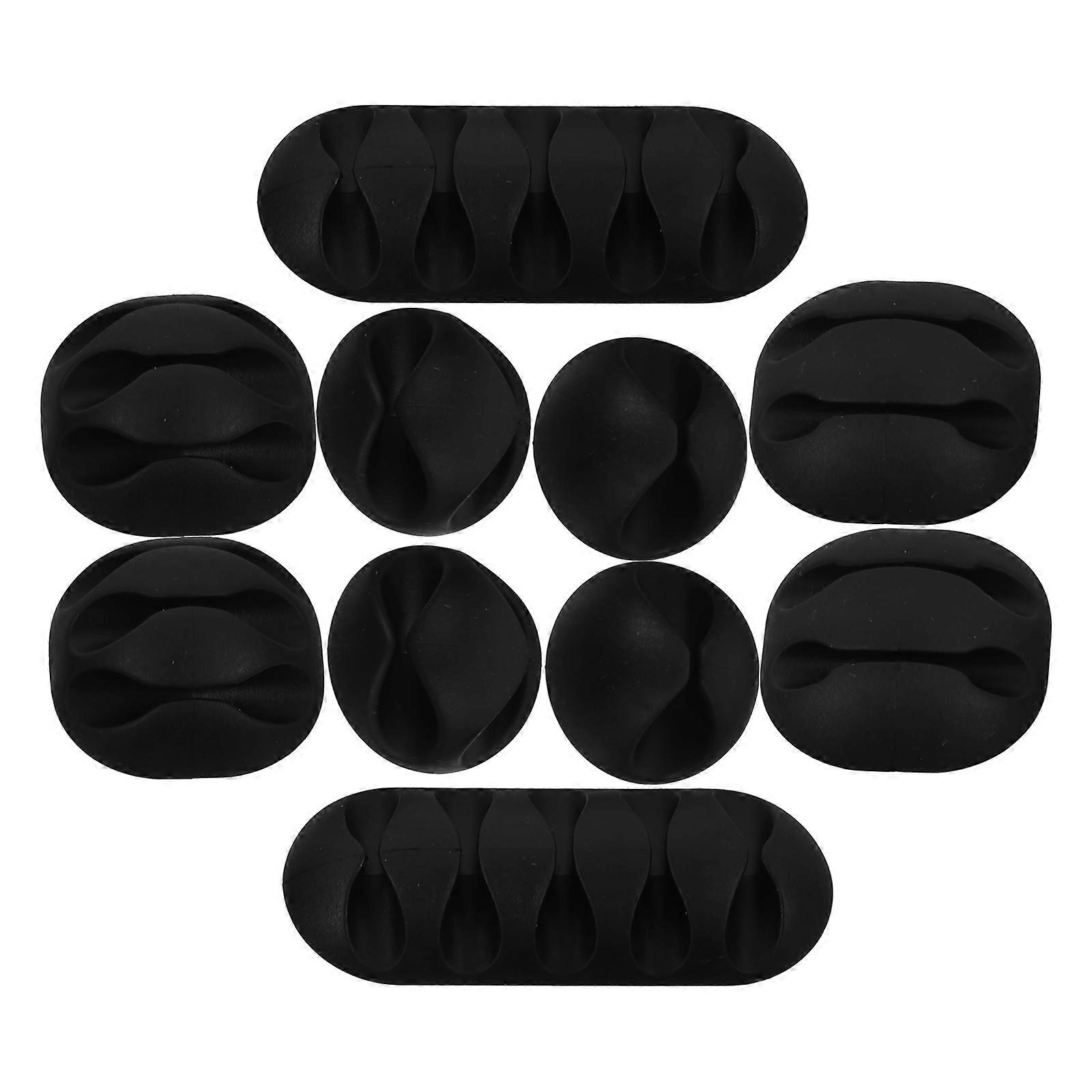 10Pcs Desk Wire Management Plastic Wire Organizer Adorable Cable Organizer Cable Accessory