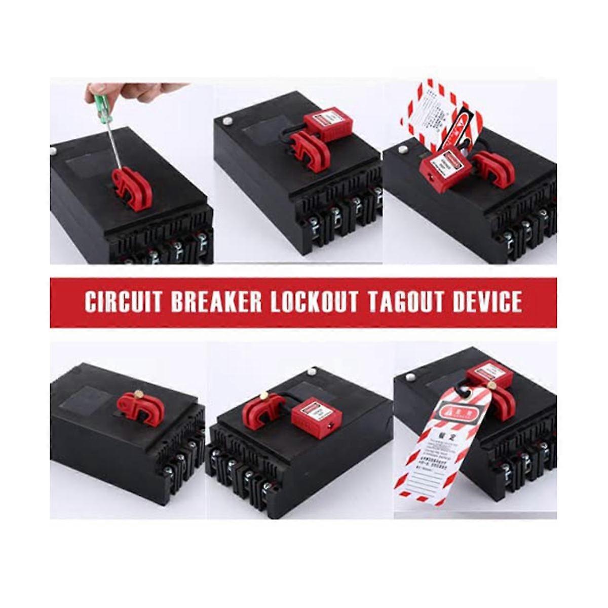 Circuit Breaker Lockout Device Lockout Tagout Tag Kit Breakers Lockout ...