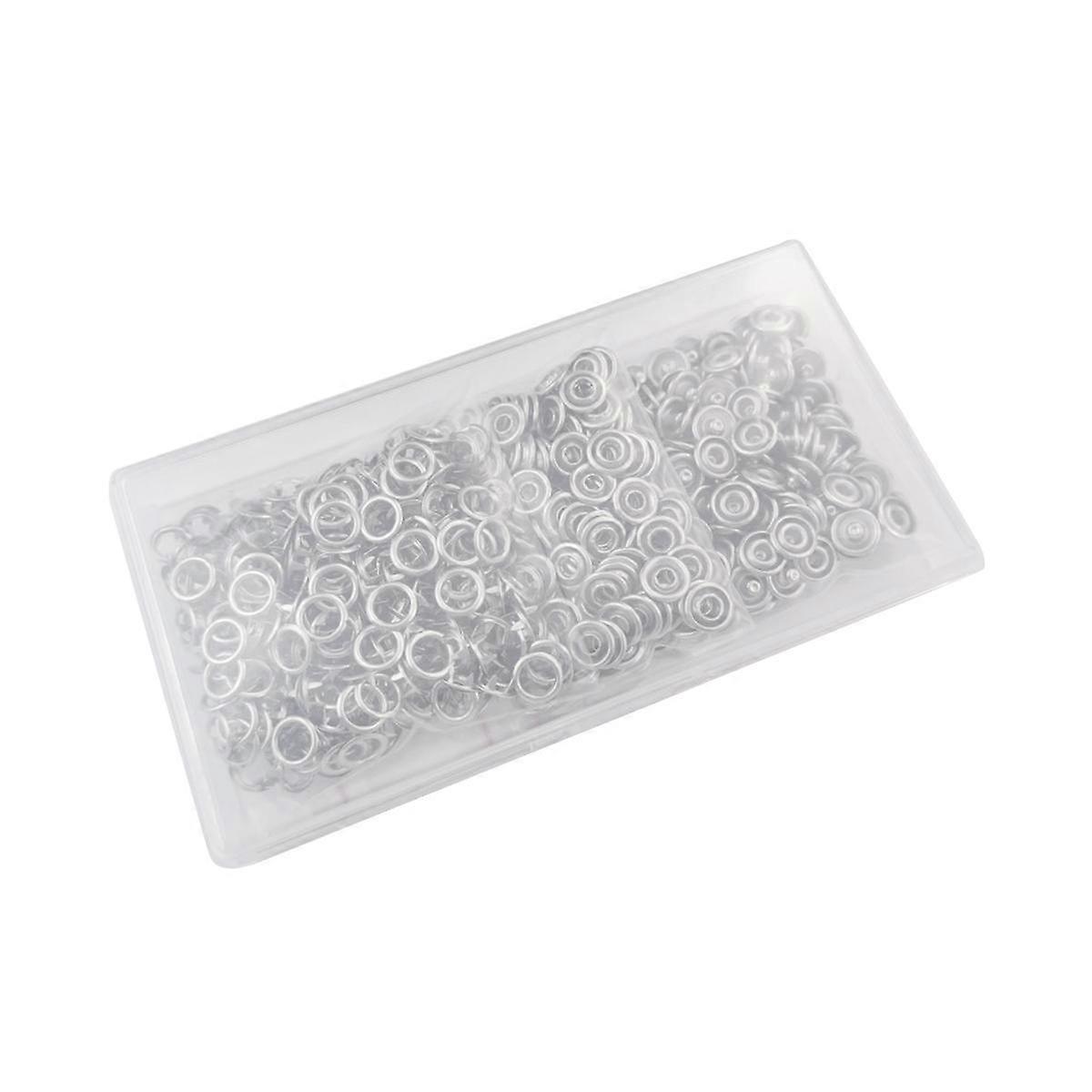 150 Sets Snap Button 9.5Mm Metal Silver Snaps Buttons for Sewing And Crafting, Open Snap Button Sna