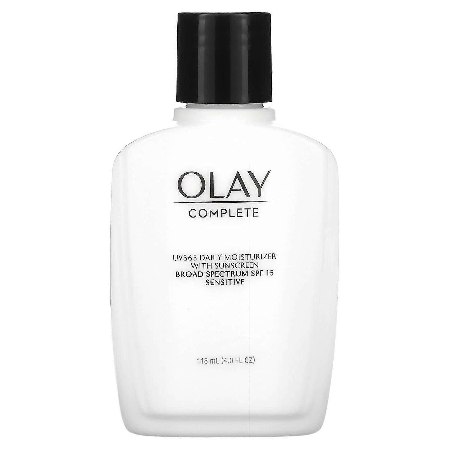 Olay, Complete, UV365 Daily Moisturizer with Sunscreen, SPF 15, Sensitive, 4 fl oz (118 ml)