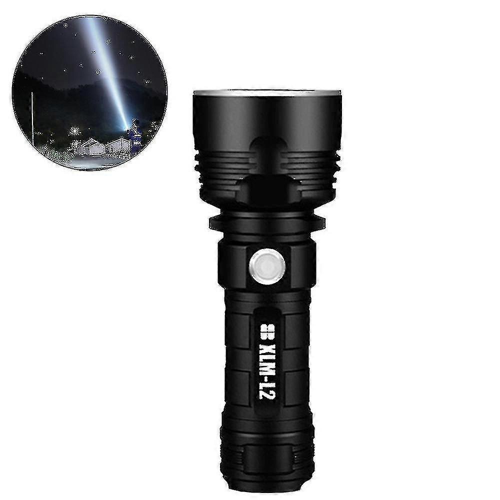 High Brightness Led Flashlight,most Powerful Usb Rechargeable Flashlight Torch, Ipx6 Water-resistant