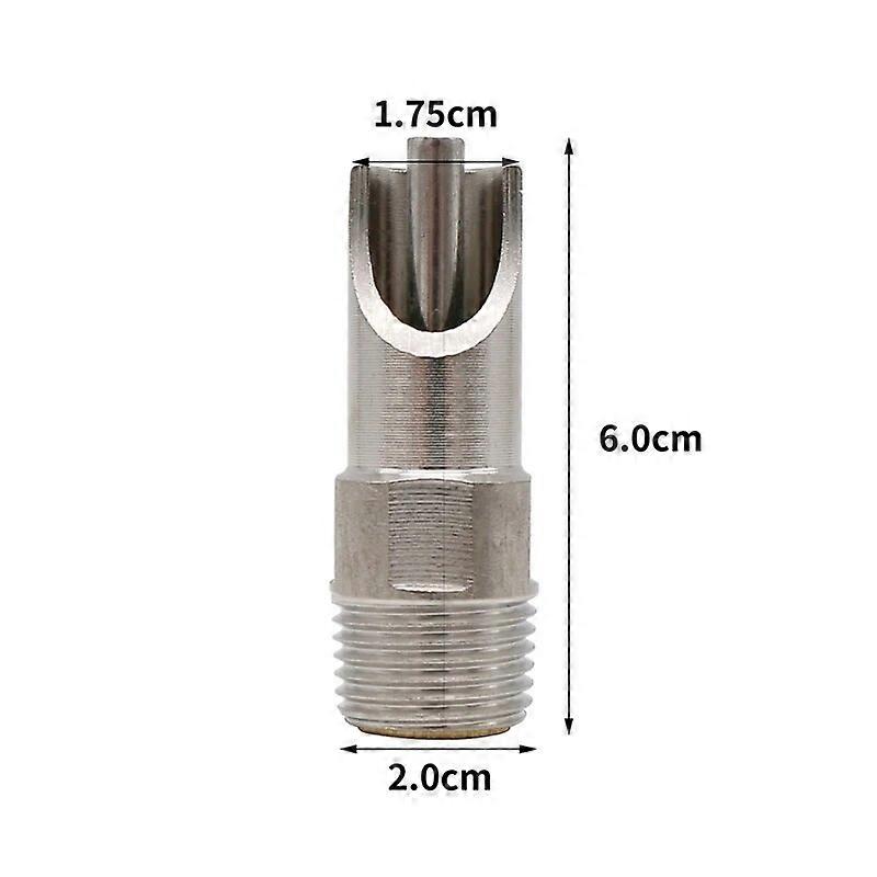 5Pcs Piglet Automatic Nipple Drinker Small Pig Drinking Nipples Drinking Fountains Animal Drinkers Fountai 20mm External Thread