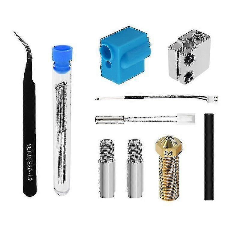 For Artillery 3d Printer Sideer X1 Nozzle Hotend Silic Sleeve Ing Rod Ed B Kit