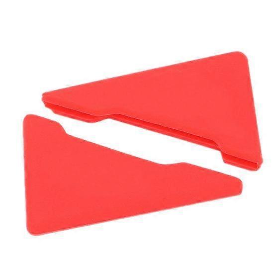 Car AUTO Accessories 2Pcs Triangle Door Corner Soft Silicone Guard Trim Anti-Scratch Protector