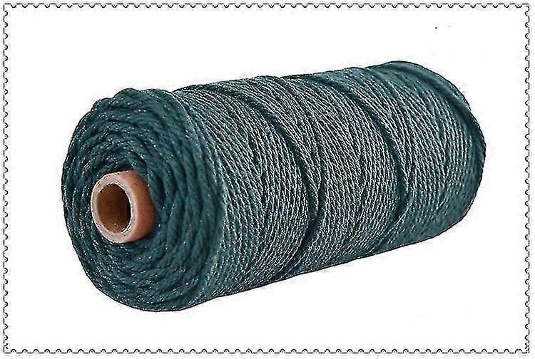 Macrame Cord, Cotton Butchers Cooking String Twine 3mm*100m For Crafts, Tying Meat, Making Sausage