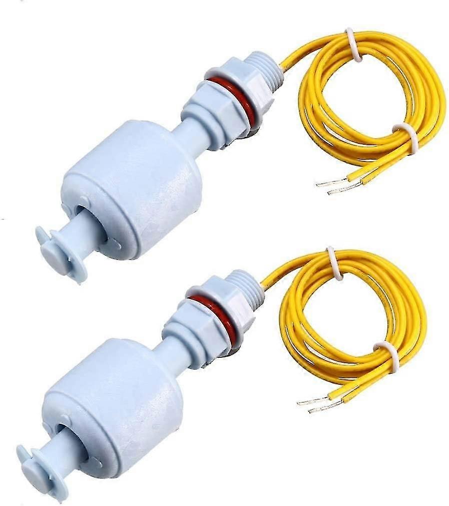 2pcs Pp Float Switch For M10 Water Pump Tank Liquid Water Level Sensor, With Cable