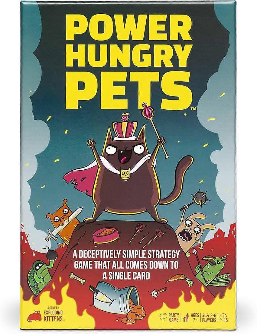 Power Hungry Pets Card Game