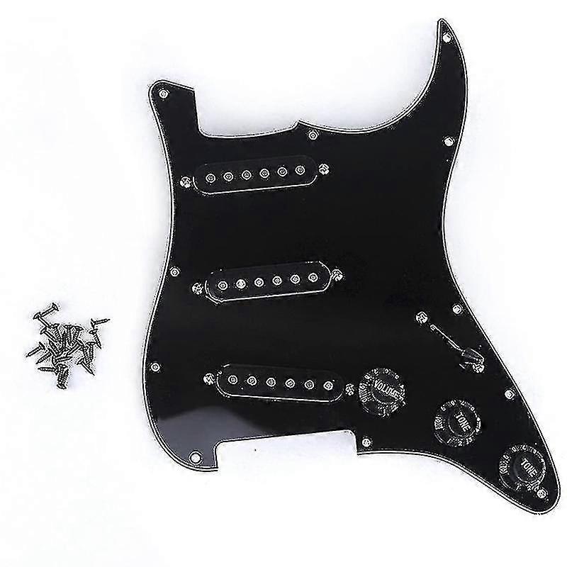 Single Coil Sss Electric Guitar Pickguard för St Sq Gitarr
