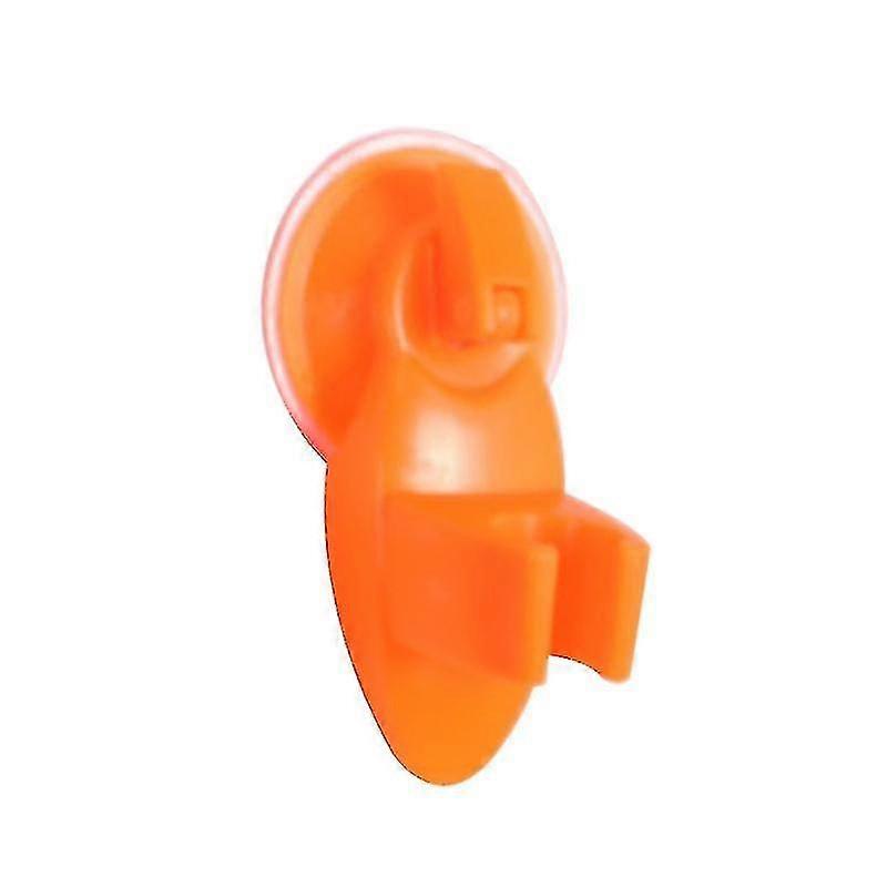 Strong Sucker Bracket Hold Easy Install Durable 5pcs-orange