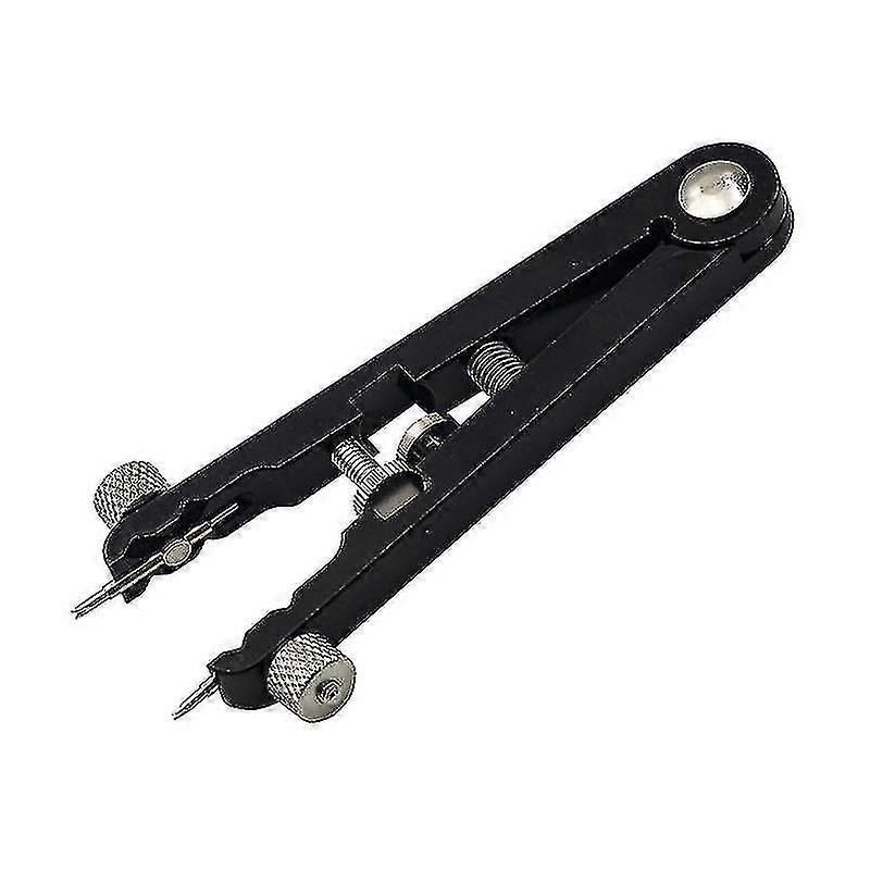 Watch Bracelet Spring Bar Standard Plier Remover Replace Removing Tool Tweezer Kit(black)