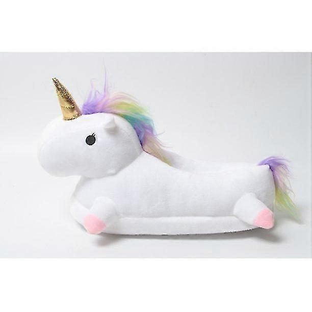1 Pair Girls Unicorn Slippers, Warm Indoor Slippers For Kids, Autumn/Winter 2025 New Arrival