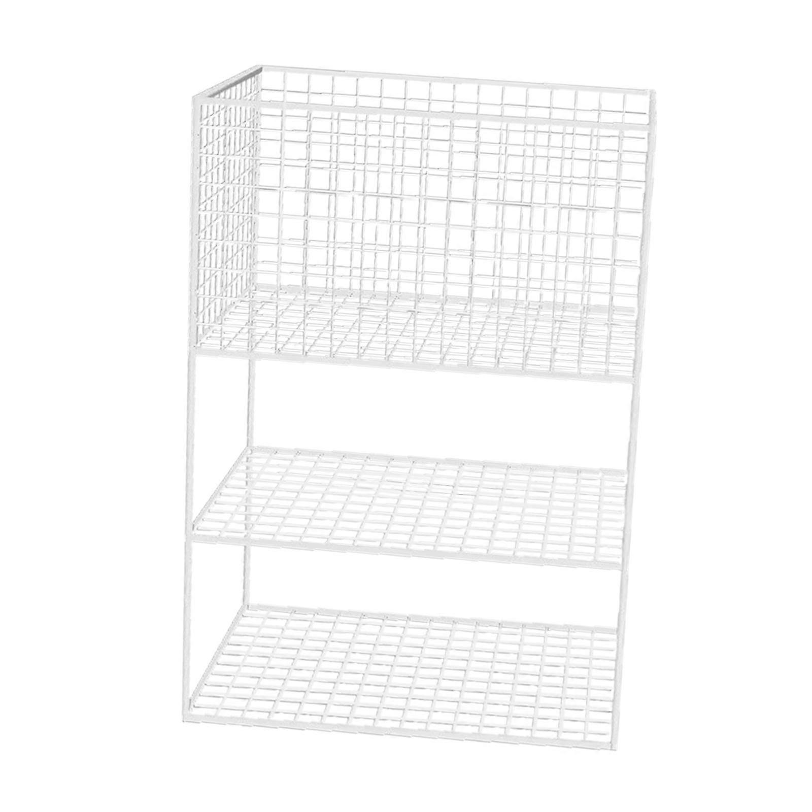 اليوغا حصيرة تخزين الرف تجريب معدات تخزين منظم لليوغا حصيرة بيضاء