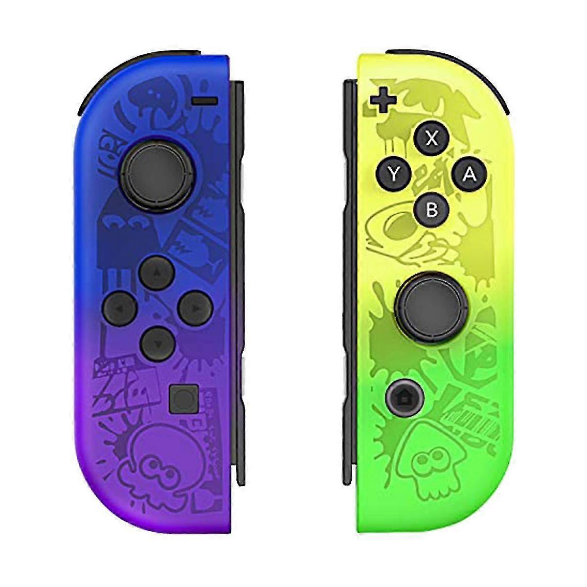 Handle Game Controller compatible with Nintendo Switch, Wireless Controller with Double Vibration, W