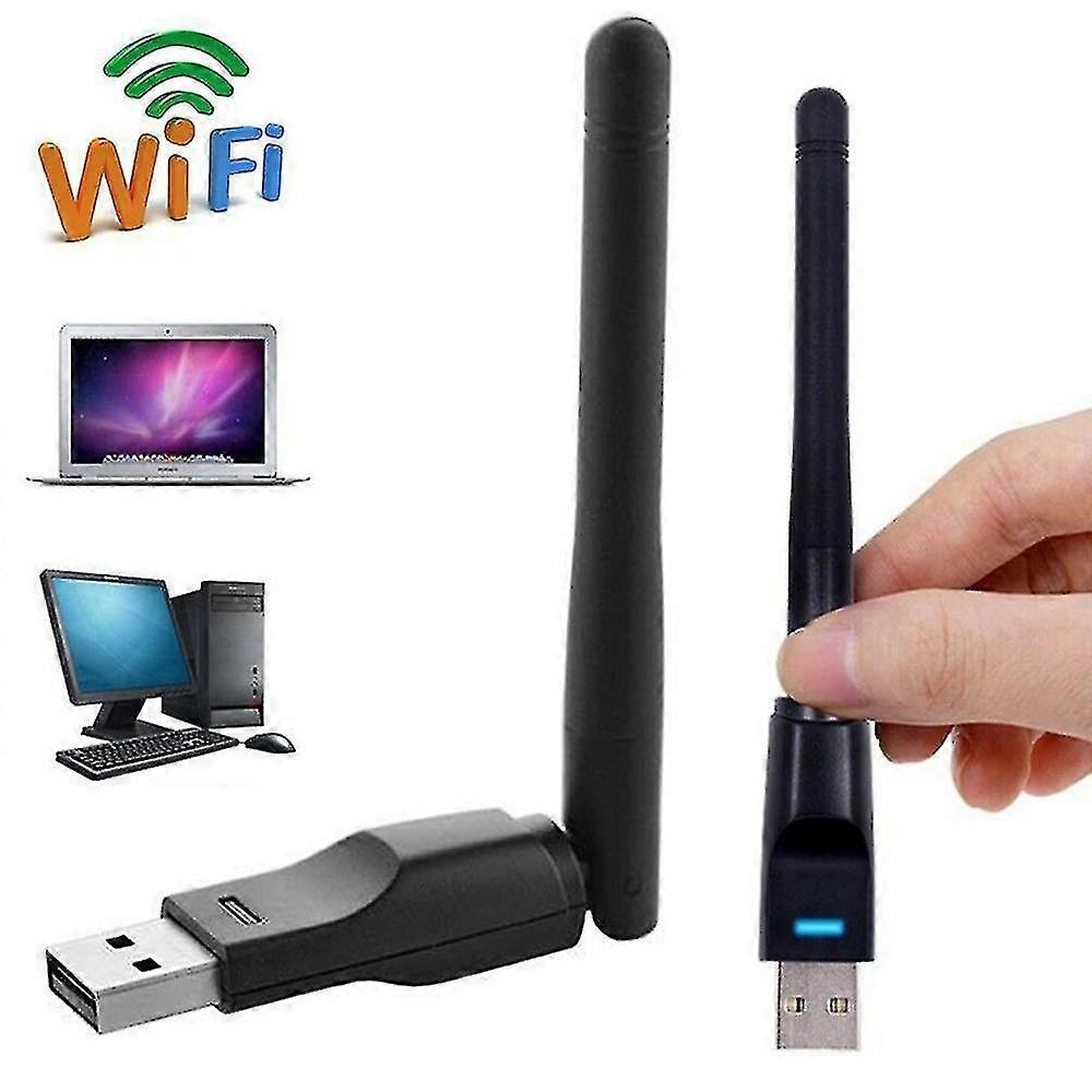 2,4 GHz USB Wifi Dongle Adapter Antenne PC Laptop Wireless Netzwerk Empfänger
