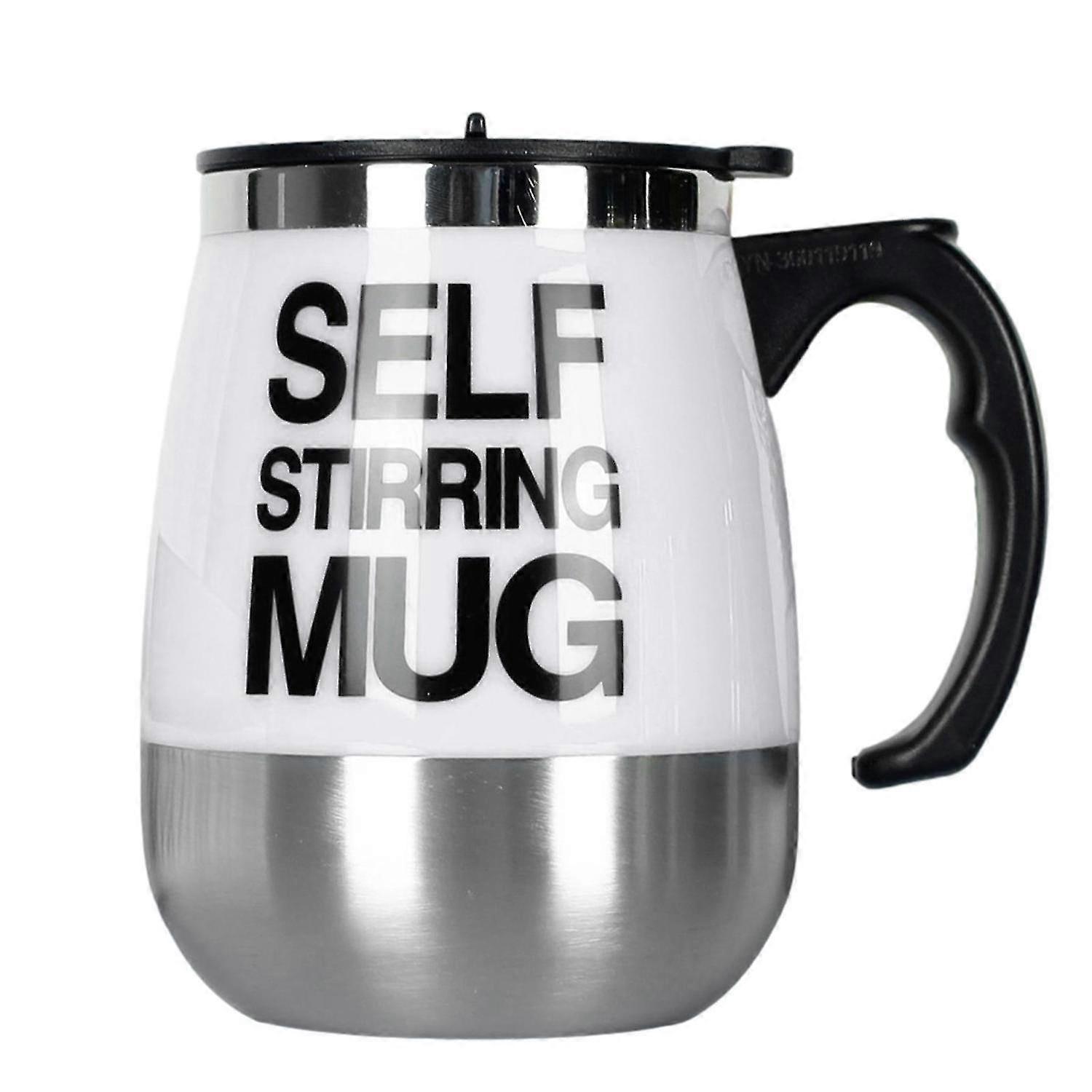 自動ミキシングカップ自己攪拌コーヒーマグファン回転紅茶用自動電気ステンレス鋼