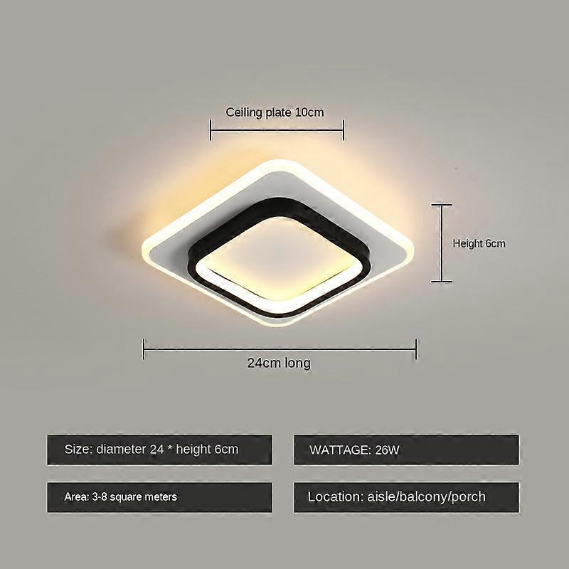 Corridor And Corridor Lighting Fixtures Modern And Minimalist Nordic Table Lamp Creative Porch Cloakroom LED Small Ceiling Light