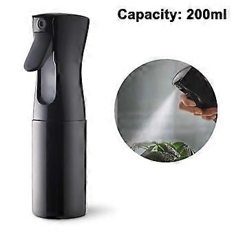 Frasco de Hairspray, Pulverizador de Névoa Fina, 200ml Salon Spray Cabelo Preto