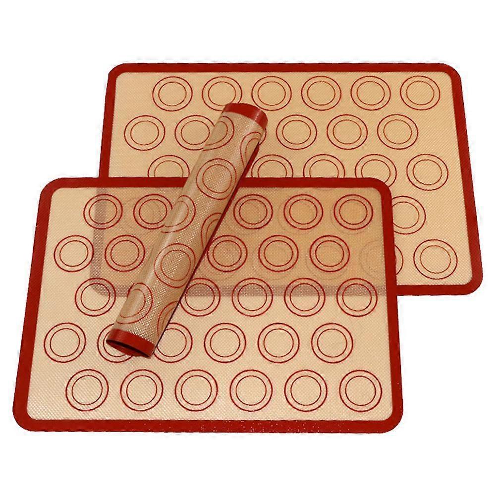 Macaron Silicone Baking Mat Non Stick High Temperature Oven Bakeware Mat For Macaroon Pastry Cookie Cake Making Tools
