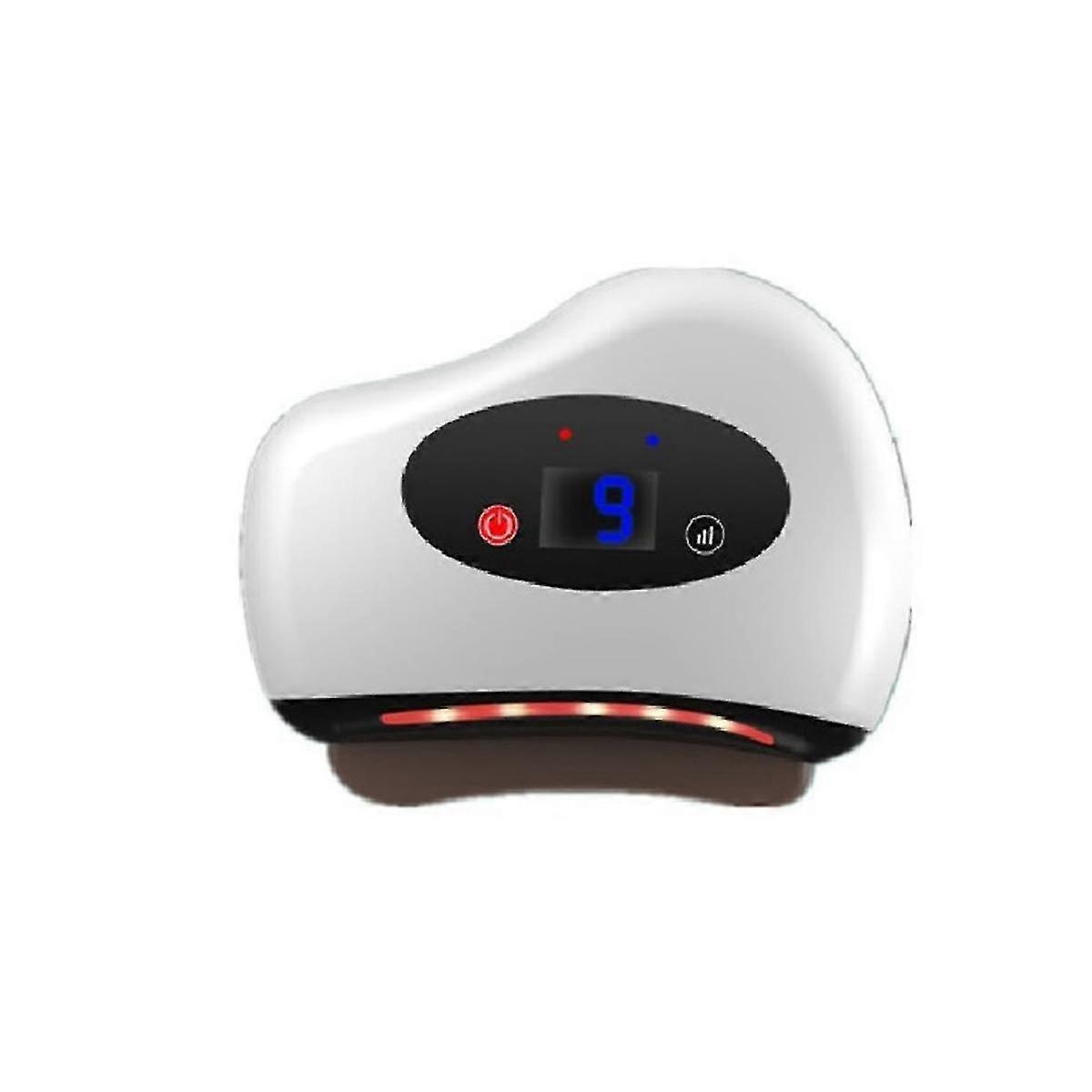Electric Facial Anti-aging Massager Scraping Board Heat And Vibration Anti-aging Face-lift Scraping