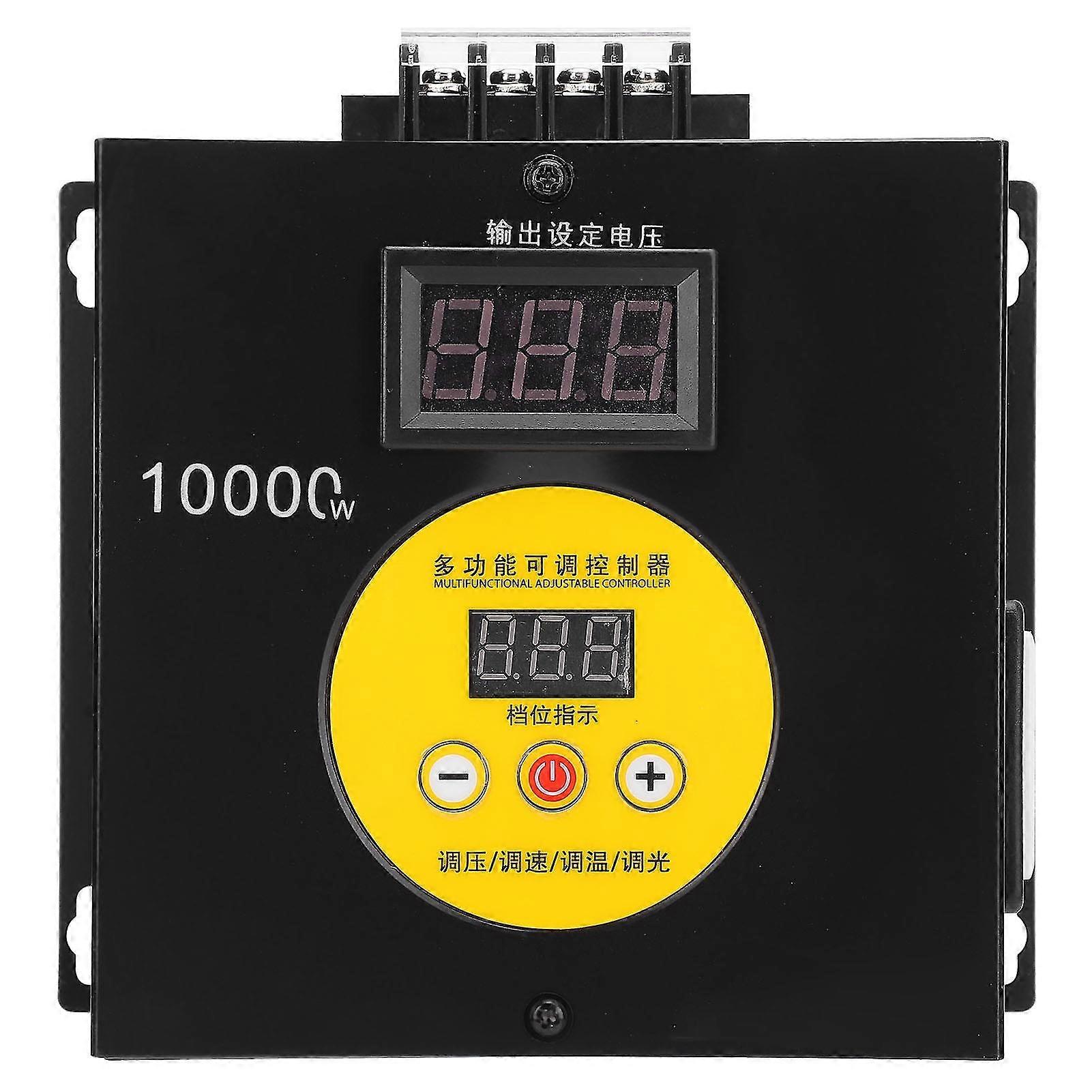 10000W SCR Voltage Regulator Dimmer High Power Electronic Thyristor Controller AC220V