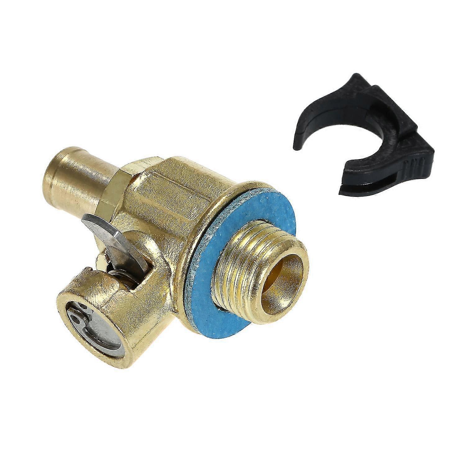 レバークリップ付きエンジンオイルドレンバルブ M16-1.5 ロングニップルプレミアムアルミニウム素材