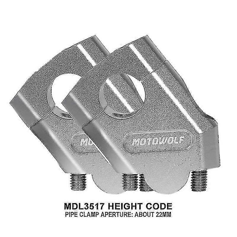 Fat Bar Handlebar Mounting Kit 28mm Clamps Mounts Fits Kawasaki KXF