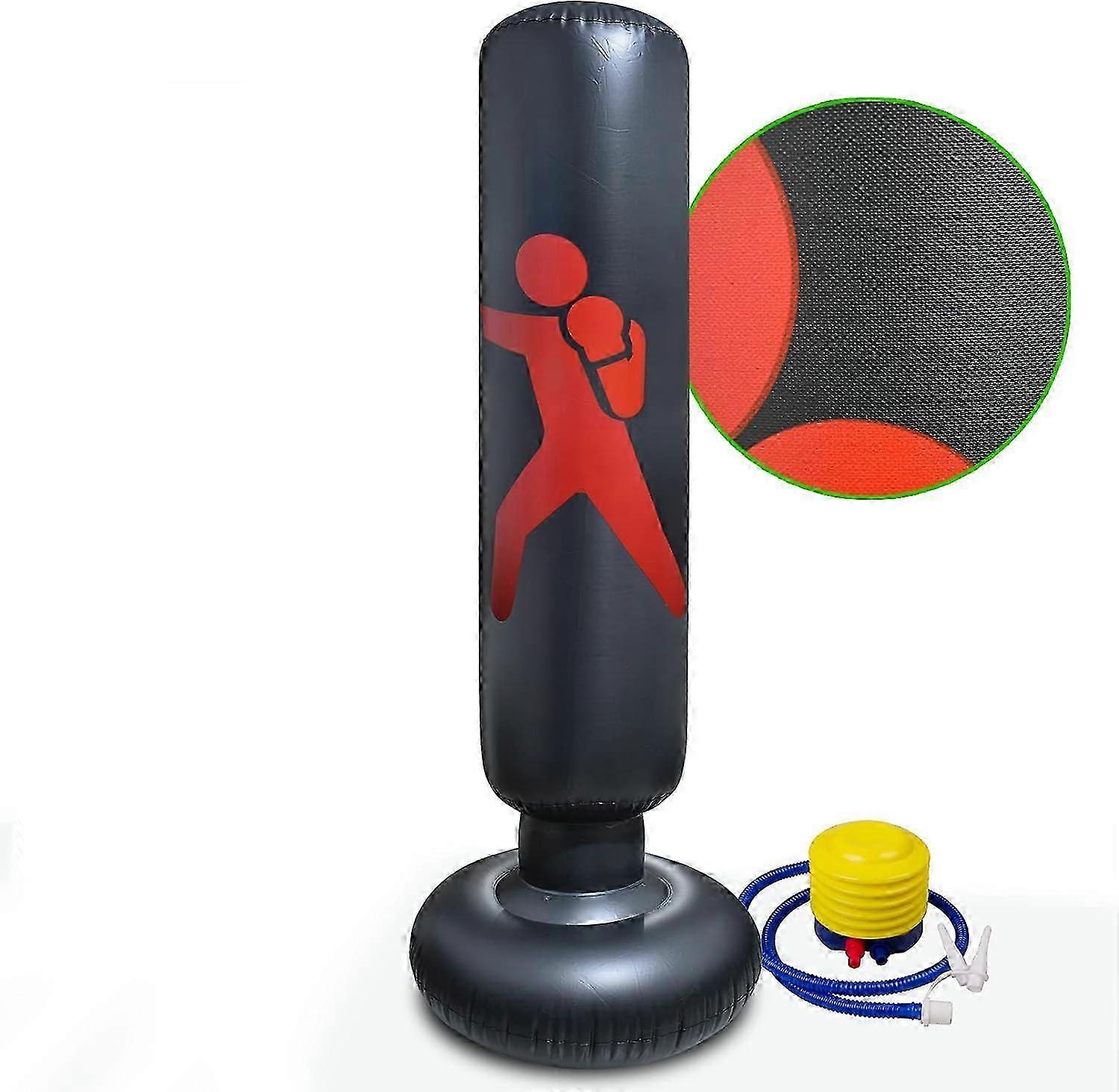 Free Standing Punch Bag ,Physical Exercise Thickened Inflatable Punch Bag