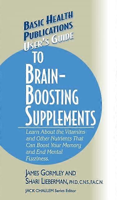Users Guide To Brainboosting Supplements by James Gormley Paperback Book