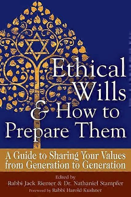 Ethical Wills  Amp How To Prepare Them 2nd Edition Hardback Book