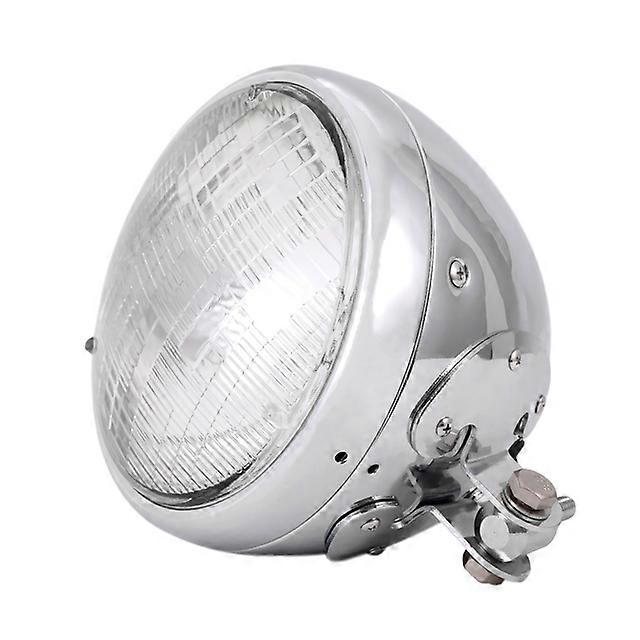 7'' Classic Custom Chrome Motorcycle Headlight Vehicle Lighting  For Harley