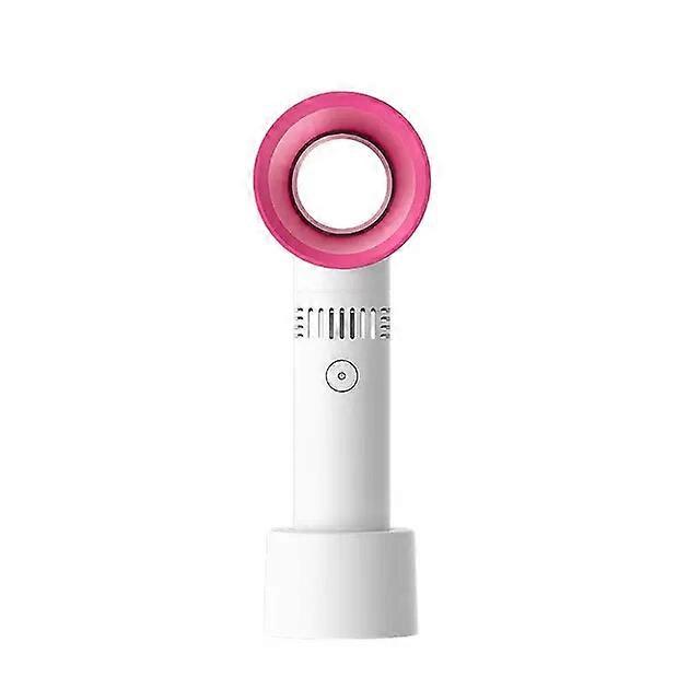 Powered Hand Fans Portable Bladeless Fan Mini Handheld Fan USB Rechargeable Ultra Quiet Fans Air Cooler Fans For Desktop Outdoor Office