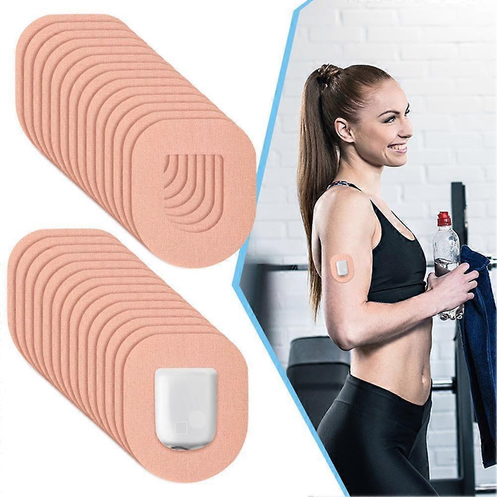 10pcs/bag Sensor Covers Patch Waterproof Invisible Adhesive Patches Clear Sports Non-slip Anti-drop Stickers CGM Overpatch-Tape