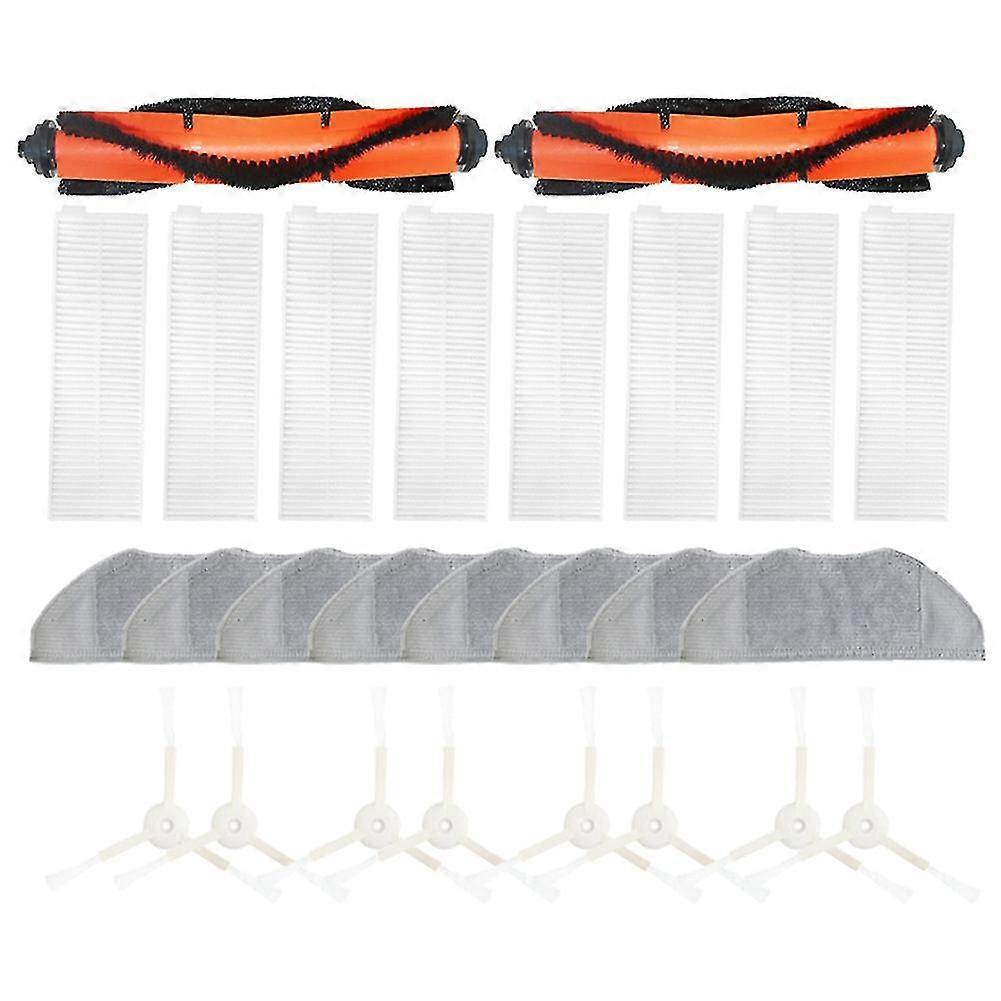 Replacement Main Brush Side Brush Cover Hepa Filter Mop For Xiaomi