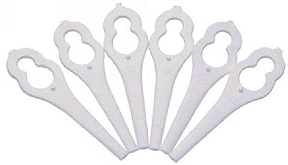 Plastic Safety Blades - 24-Pack Lawn Mower Accessories